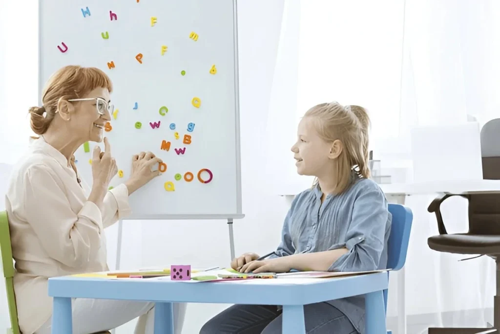 NDIS Positive Behaviour Support session with a specialist engaging a child at Iconic Care Group Australia in Campbelltown NSW